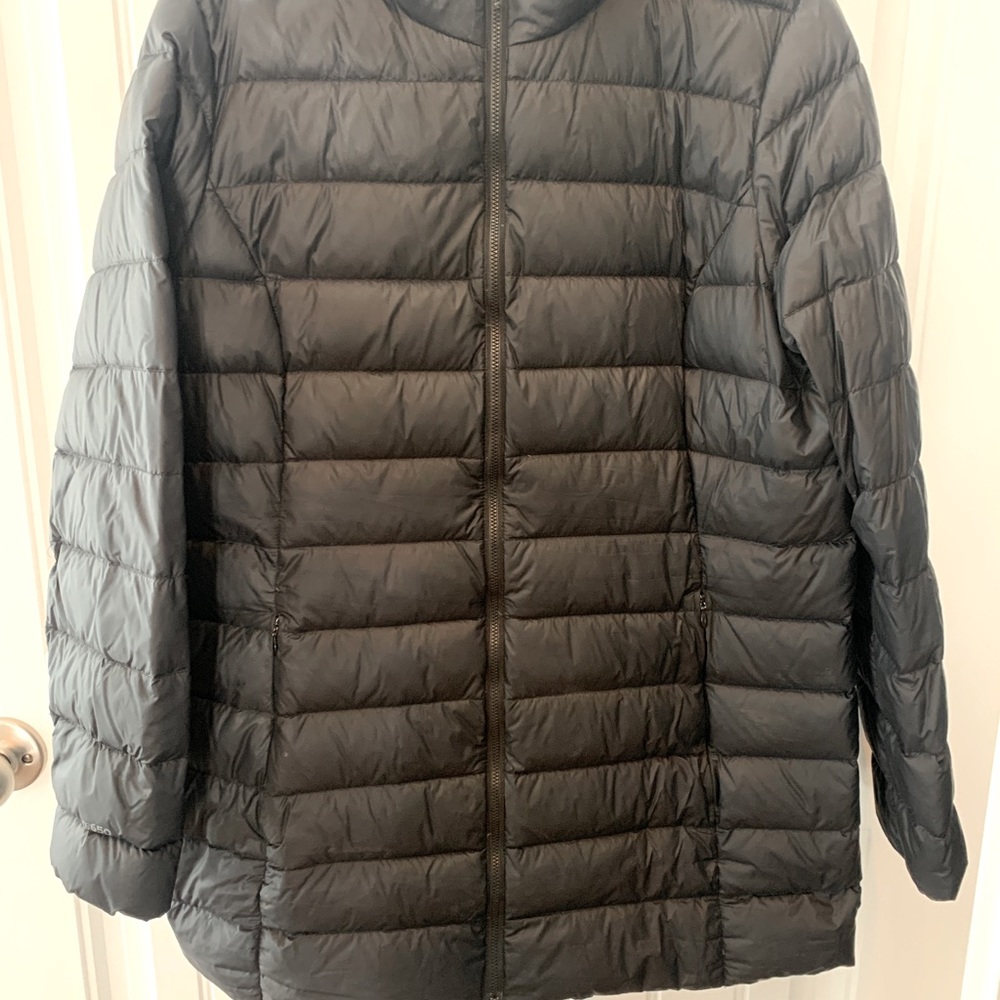 Eddie Bauer Long Down Jacket *WITH SMALL RIP*